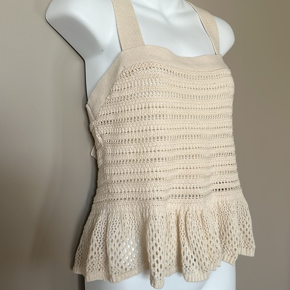 Crochet peplum top - Picture 3 of 6